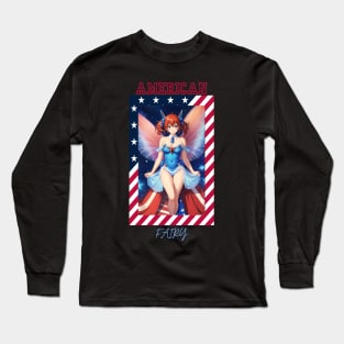 American Fairy T-Shirt (001) Long Sleeve T-Shirt